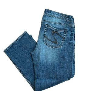 Silver Jean Company Lex capri